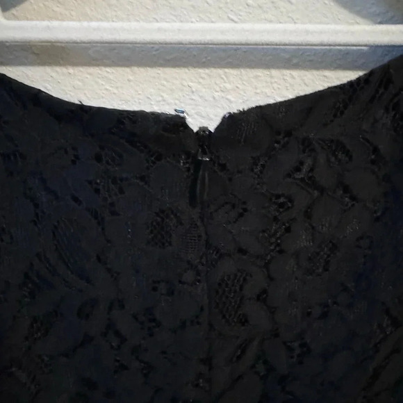 J. Crew Lace A-Line Dress - Black, S - Picture 4 of 5